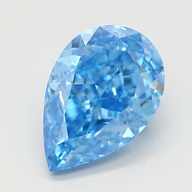 0.53 ct Pear Modified Natural HPHT Diamonds (Type IIA)