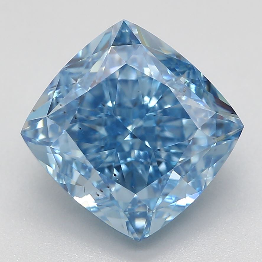 2.19 ct Cushion Modified Natural HPHT Diamonds (Type IIA)