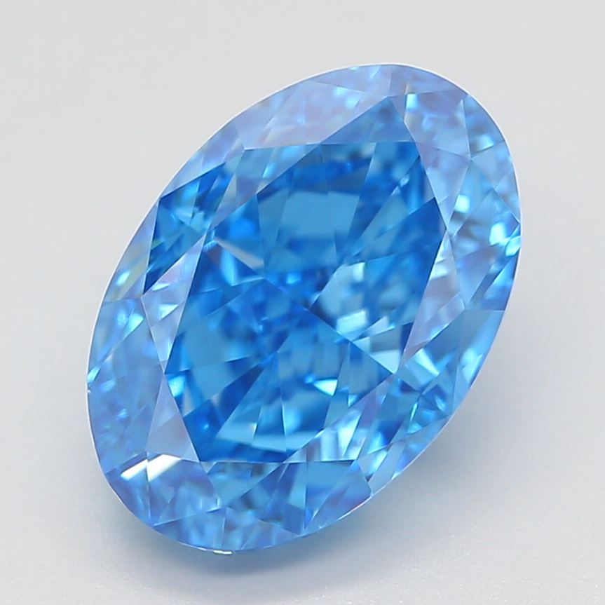 1.80 ct Oval Modified Natural HPHT Diamonds (Type IIA)
