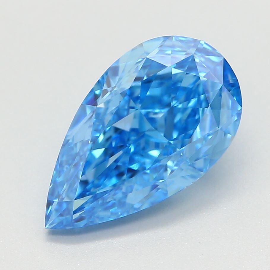 1.40 ct Pear Modified Natural HPHT Diamonds (Type IIA)