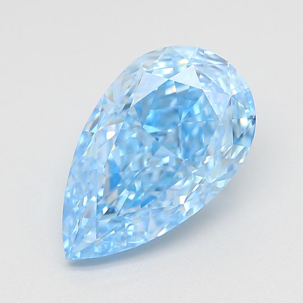 1.45 ct Pear Modified Natural HPHT Diamonds (Type IIA)