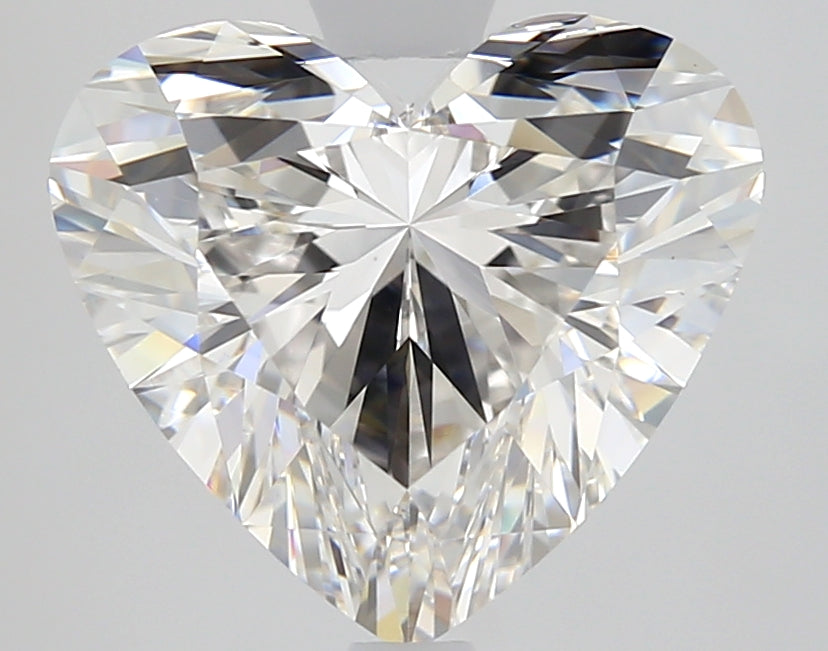 3.02 ct Heart Natural HPHT Diamonds (Type IIA)