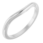 Hadar Claw-Prong Three-Stone Engagement Ring or Band in 18K White Gold, shown with an assumed 2 carat center diamond