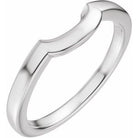 Hadar Claw-Prong Solitaire Bezel-Style Engagement Ring or Band in 18K White Gold, shown with an assumed 2 carat center diamond