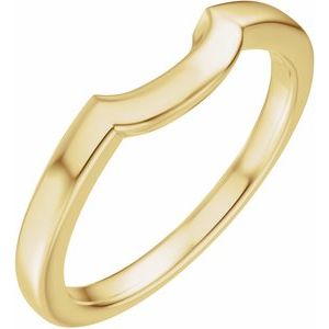 Hadar Claw-Prong Solitaire Bezel-Style Engagement Ring or Band in 18K Yellow Gold, shown with an assumed 2 carat center diamond