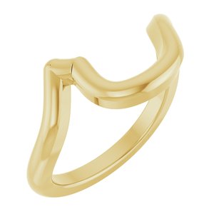 Hadar Two-Stone Engagement Ring or Band in 18K Yellow Gold, shown with an assumed 2 carat center diamond