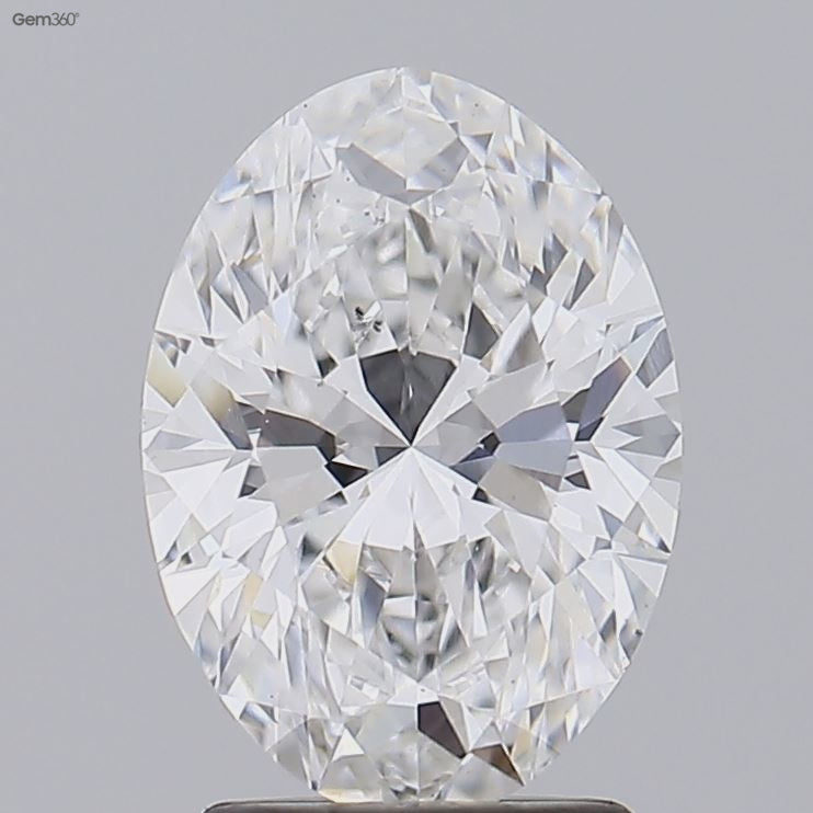 2.11 ct Oval Lab Grown Diamond