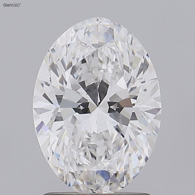 1.58 ct Oval Lab Grown Diamond