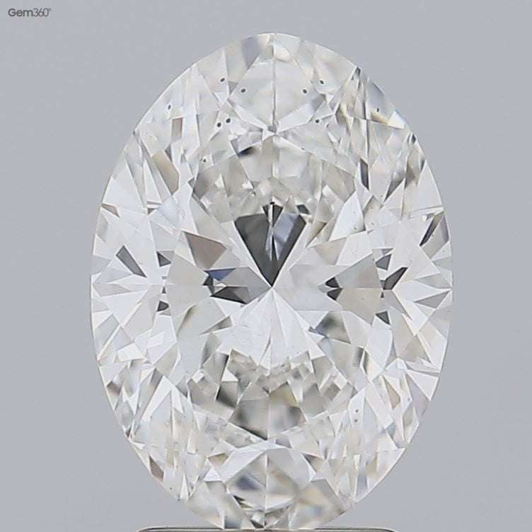 2.40 ct Oval Lab Grown Diamond