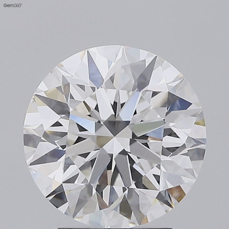 2.80 ct Round Lab Grown Diamond