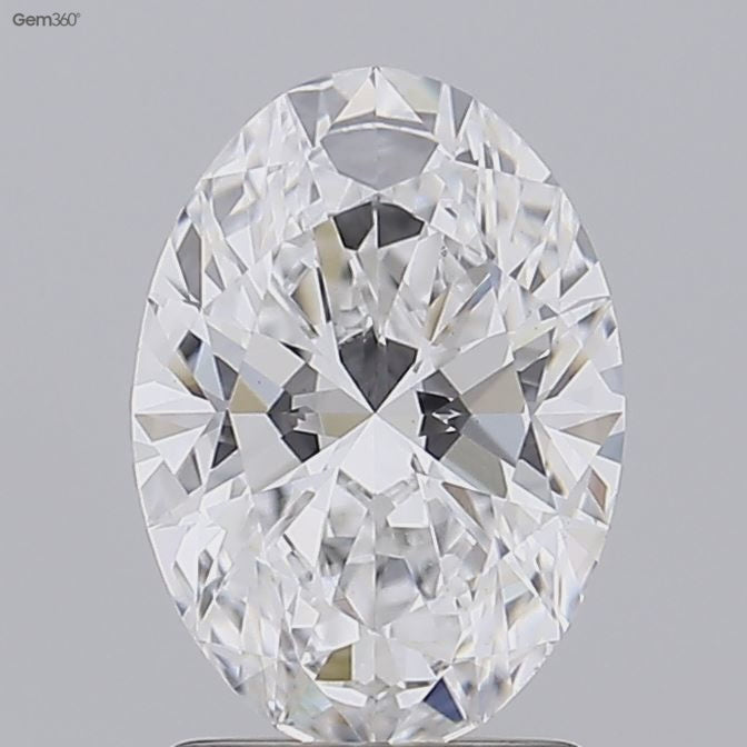1.58 ct Oval Lab Grown Diamond