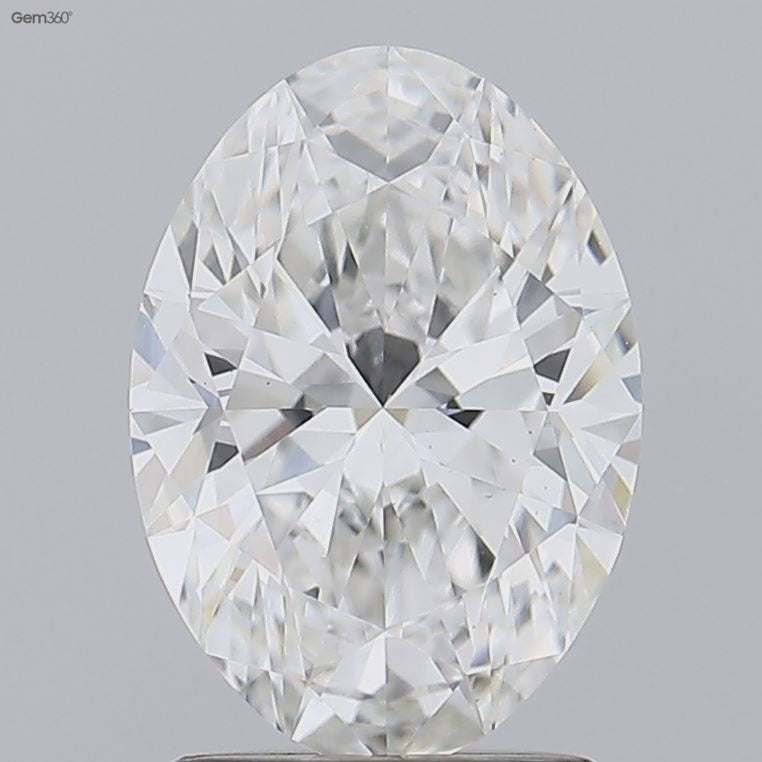 1.74 ct Oval Lab Grown Diamond