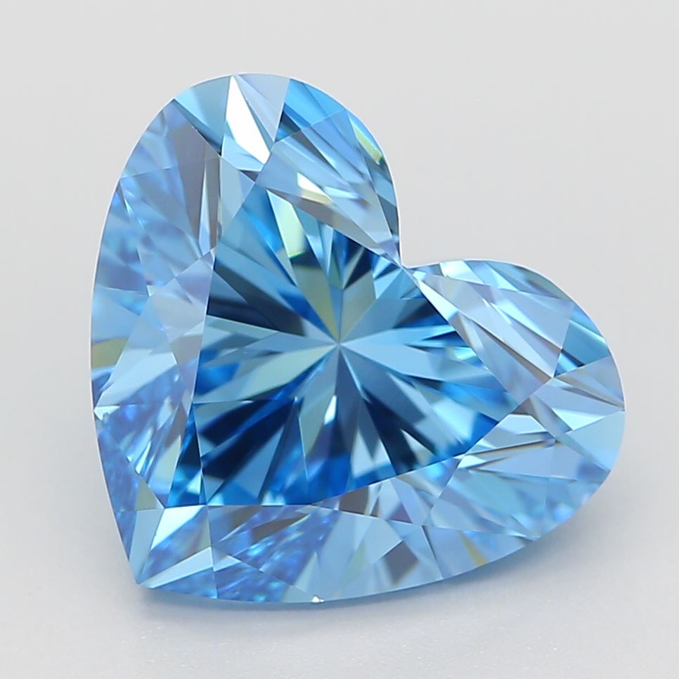 2.50 ct Heart Natural HPHT Diamonds (Type IIA)
