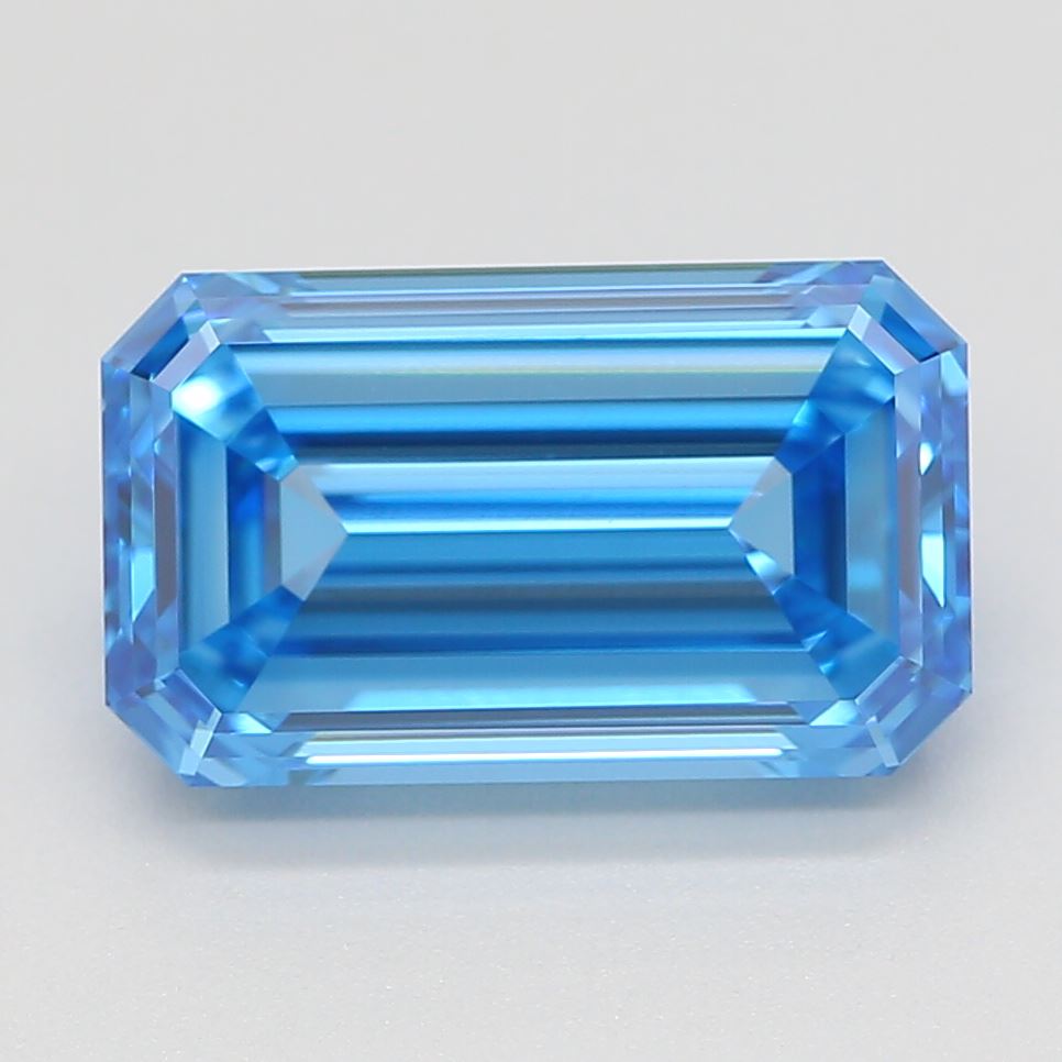 1.70 ct Emerald Natural HPHT Diamonds (Type IIA)