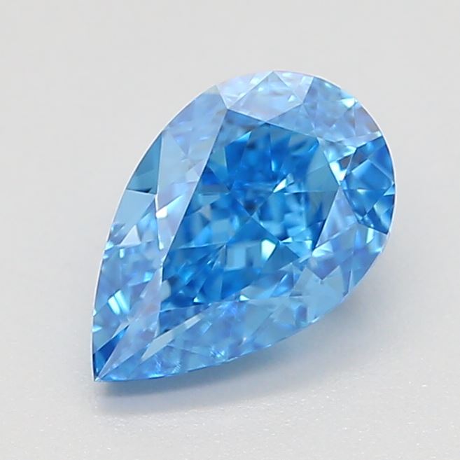0.54 ct Pear Modified Natural HPHT Diamonds (Type IIA)
