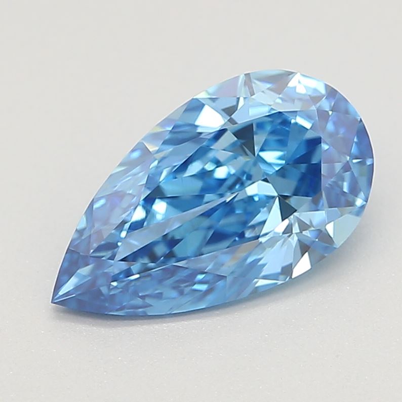 0.65 ct Pear Natural HPHT Diamonds (Type IIA)