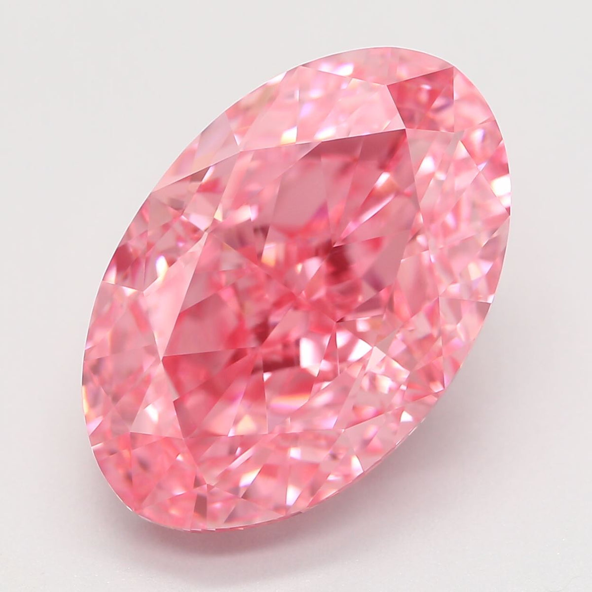 5.57 ct Oval Modified Natural HPHT Diamonds (Type IIA)