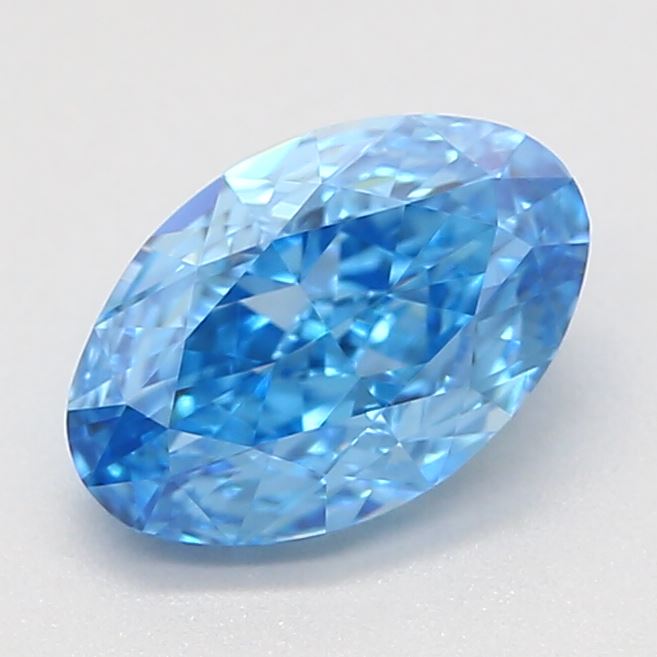 0.61 ct Oval Modified Natural HPHT Diamonds (Type IIA)