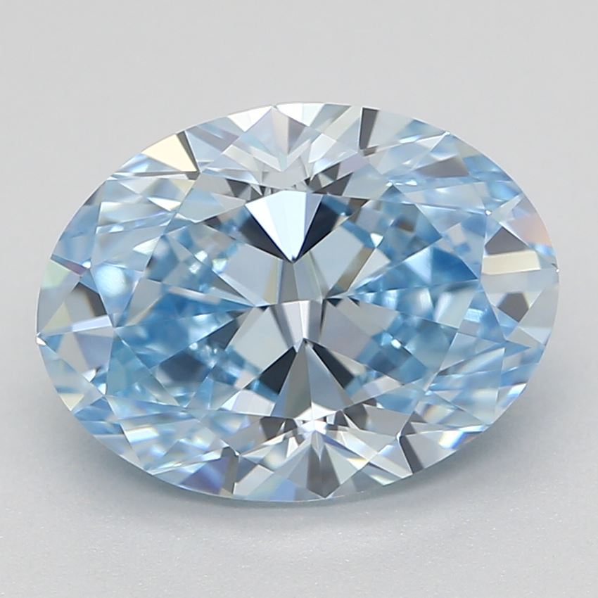 1.53 ct Oval Natural HPHT Diamonds (Type IIA)
