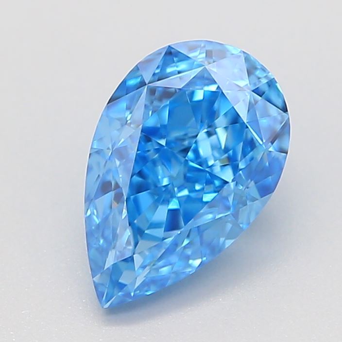 0.72 ct Pear Modified Natural HPHT Diamonds (Type IIA)