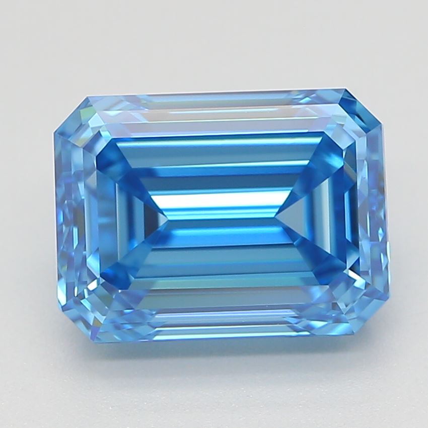 1.70 ct Emerald Natural HPHT Diamonds (Type IIA)