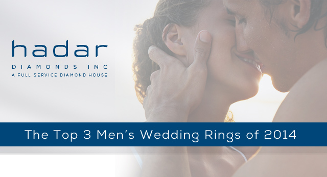 Blog: Top 3 Men's Wedding Rings of 2014: Review by Hadar Diamonds